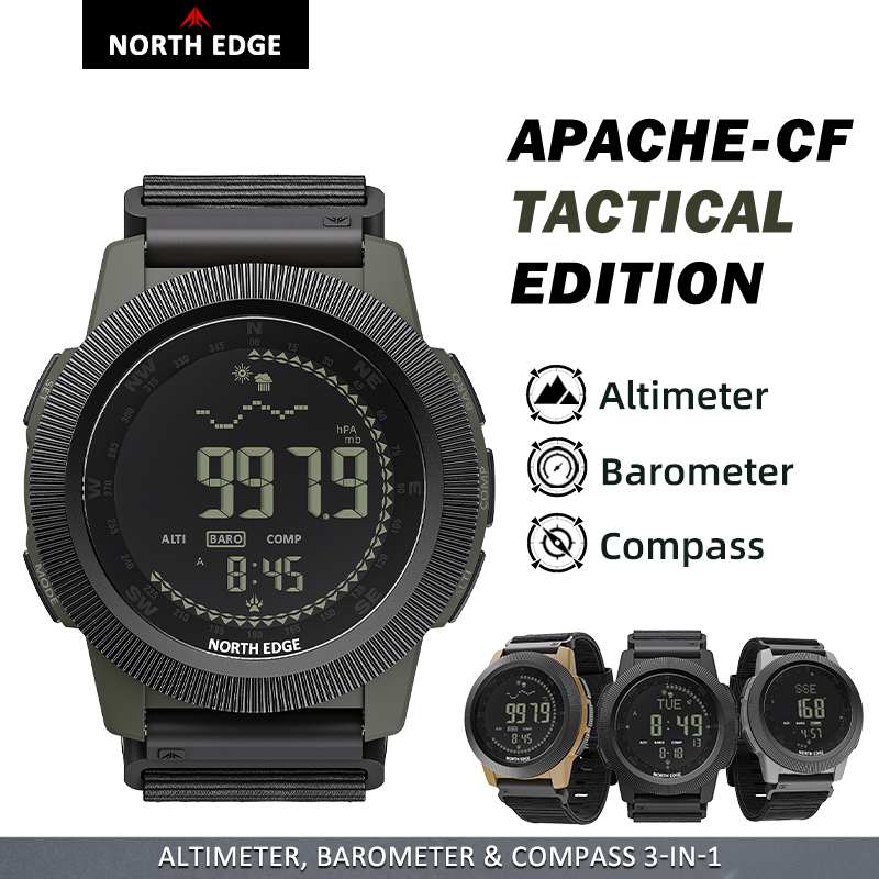 Altimeter Compass Watch - ساعة رقمية للرجال من نورث إيدج