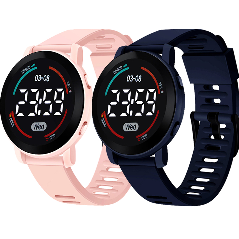 Smartwatch Digital Watches For Kid Girl - ساعة LED رياضية عصرية رقمية للأطفال