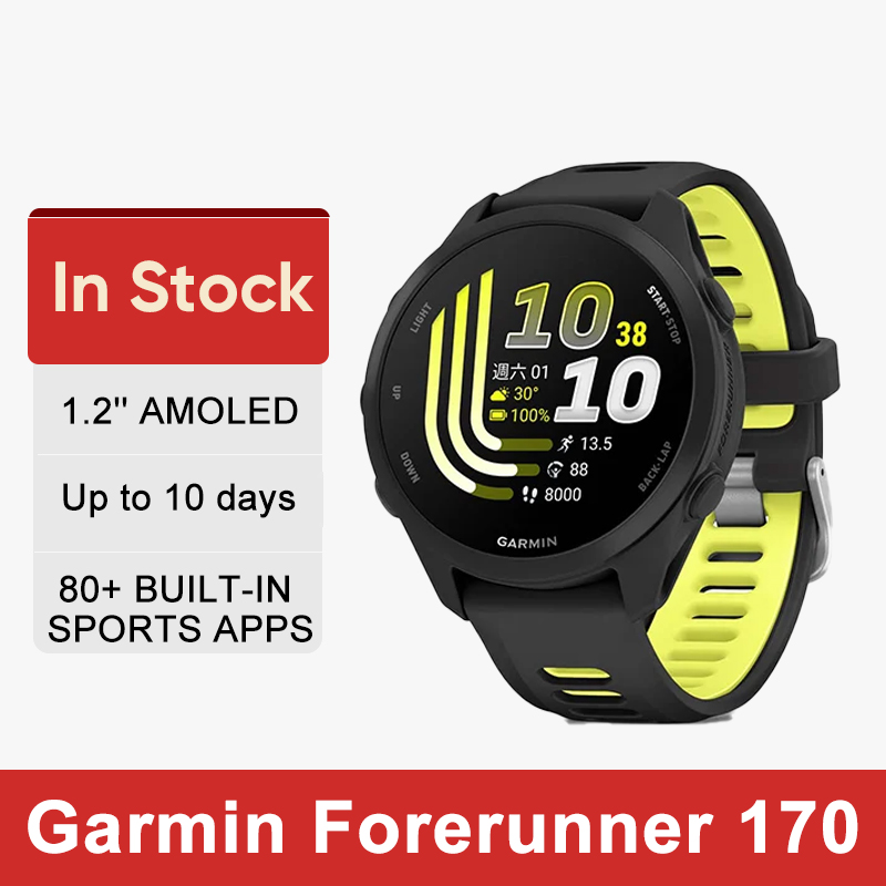 Timex Watches Smartwatch - جارمين فوررنر 170 بشاشة AMOLED مقاس