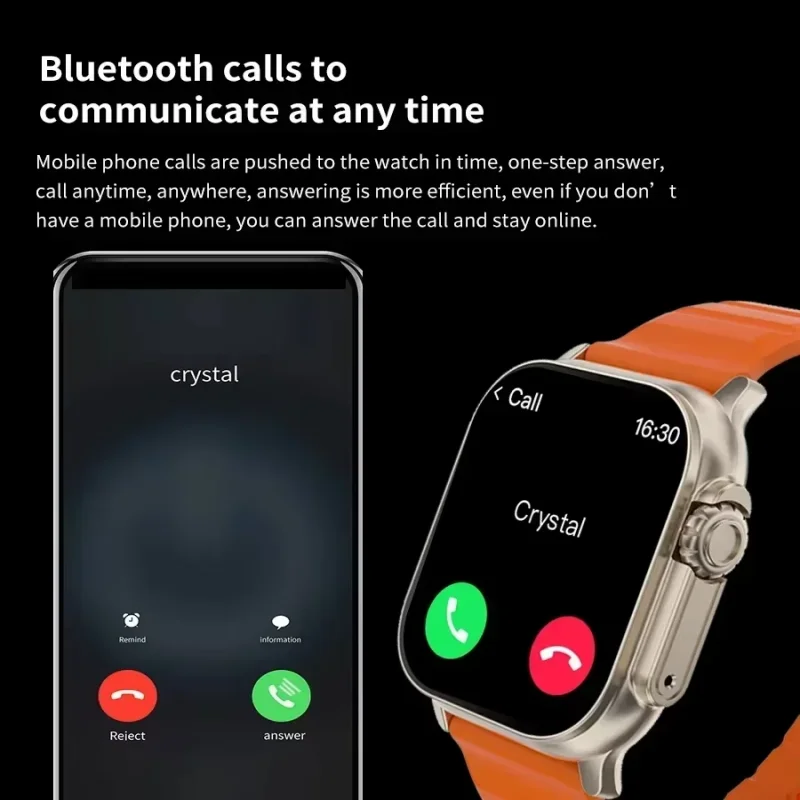 ساعة ذكية جديدة T10 Ultra للرج - مراجعة Smartwatch Watches For Girls وسعره