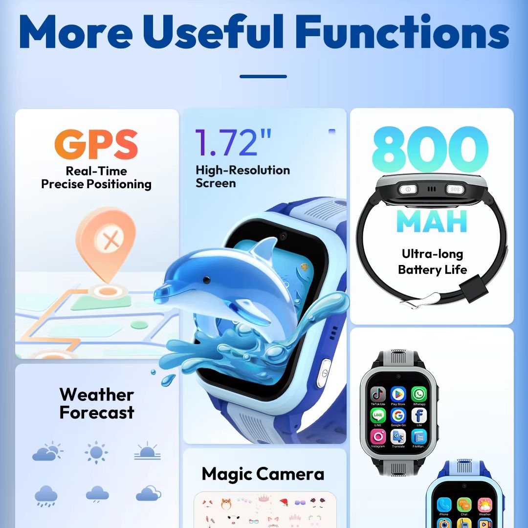 ساعة ذكية للأطفال من وونلكس KT - مراجعة Smartwatch Watches For Kids With Gps وسعره