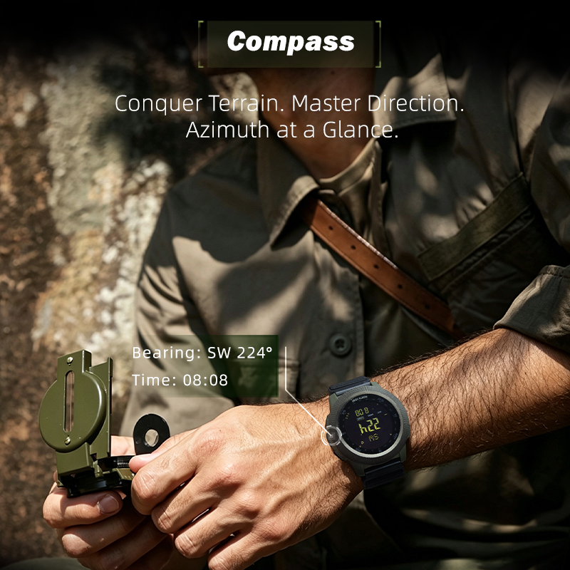ساعة رقمية للرجال من نورث إيدج - مراجعة Altimeter Compass Watch وسعره