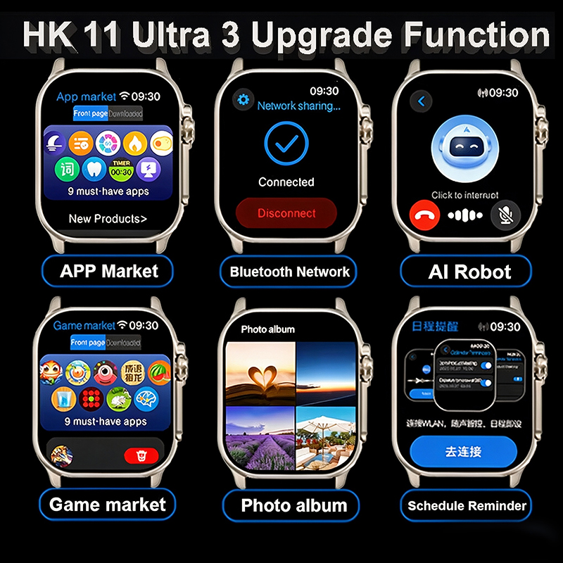 ساعة ذكية جديدة HK10 مطورة إلى - مراجعة Smartwatch Watches For Girls وسعره