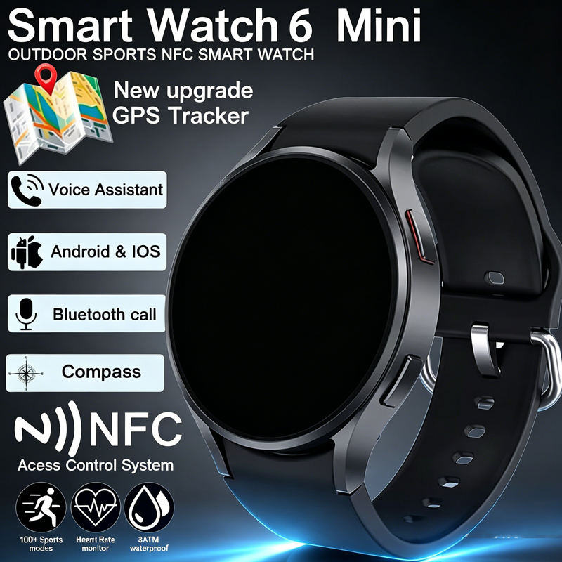 ساعة ذكية جديدة 6 مع نظام تحدي - مراجعة Smartwatch Watches For Women With Gps وسعره