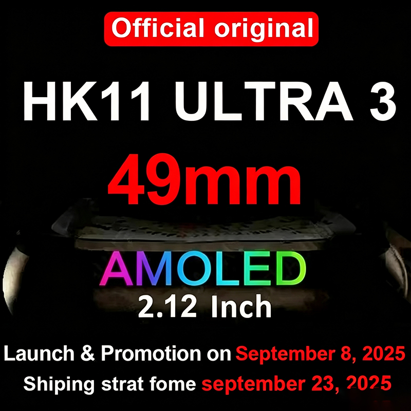 ساعات جديدة للرجال HK11 ULTRA3 - مراجعة Smartwatch Watches For Women With Gps وسعره
