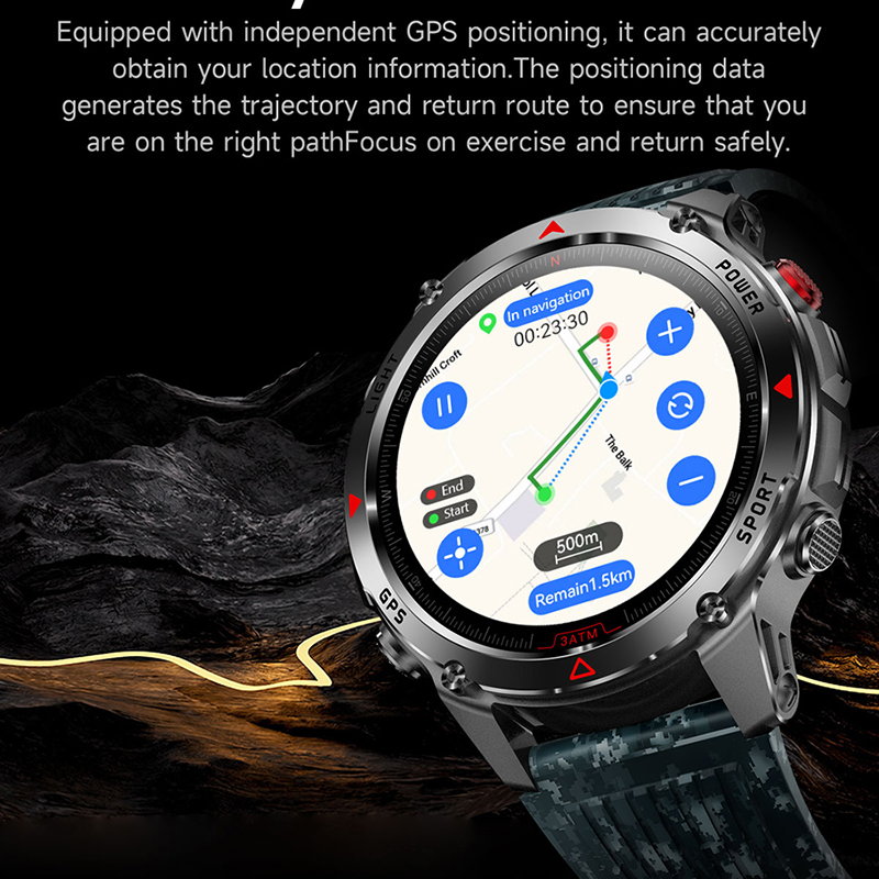 T-Rex 3 المدمج في ثنائي النطاق - مراجعة Altimeter Compass Watch وسعره