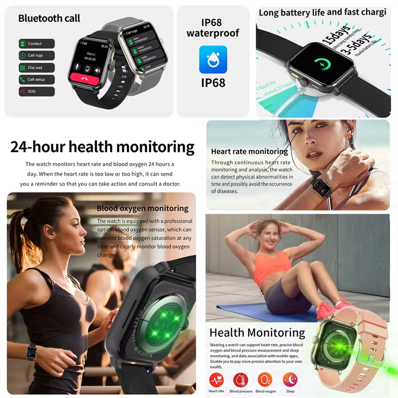 ساعة ذكية رياضية فاخرة جديدة ل - مراجعة Smartwatch Watches For Women With Gps وسعره