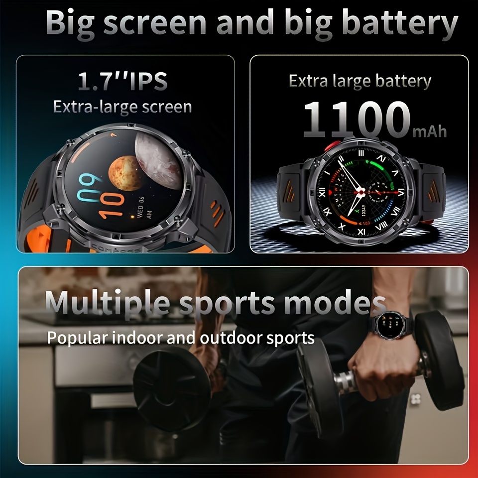 ساعة ذكية جديدة T-REX3 Ultra ب - مراجعة Altimeter Compass Watch وسعره