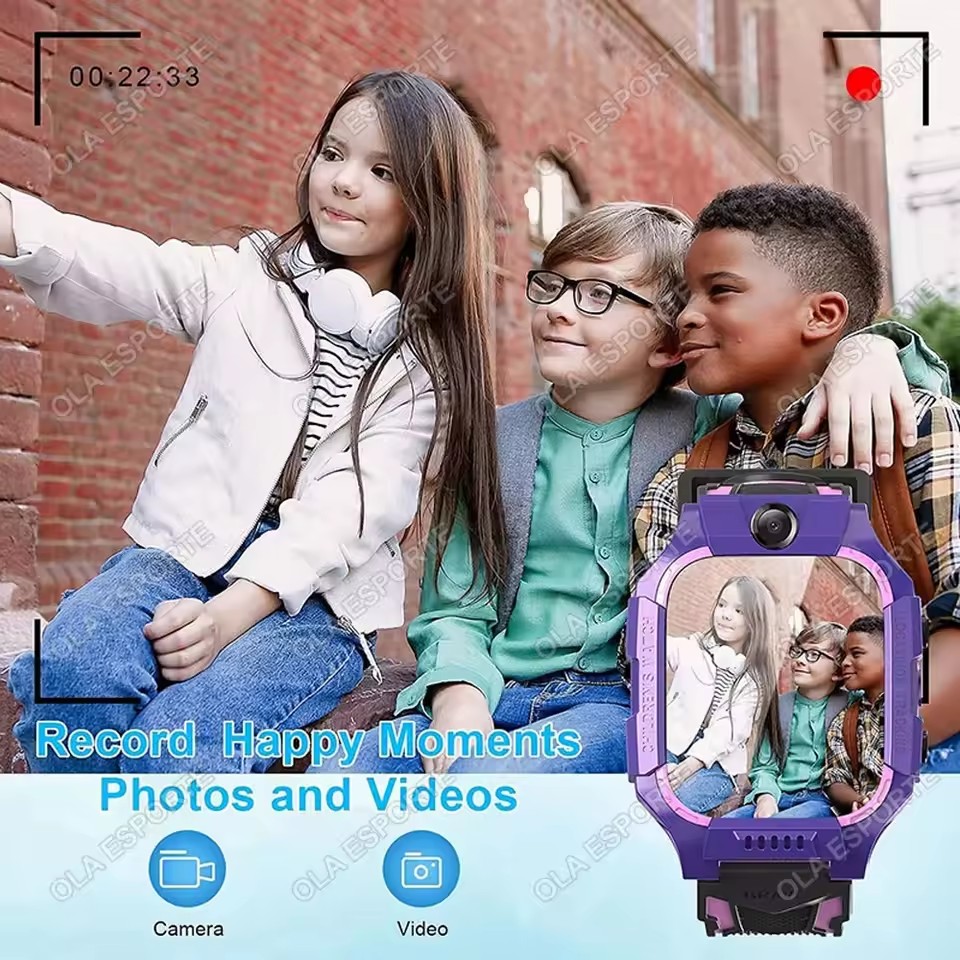 ساعة ذكية للأطفال مع خاصية SOS - مراجعة Smartwatch Watches For Kids وسعره