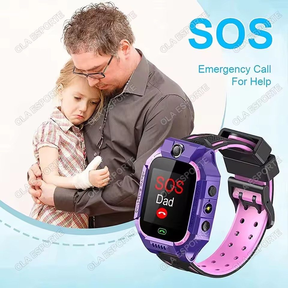 ساعة ذكية للأطفال مع خاصية SOS - مراجعة Smartwatch Watches For Kids وسعره
