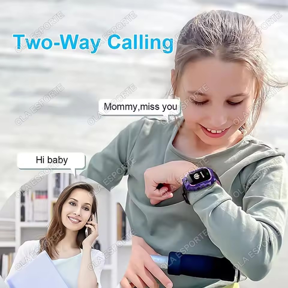 ساعة ذكية للأطفال مع خاصية SOS - مراجعة Smartwatch Watches For Kids وسعره