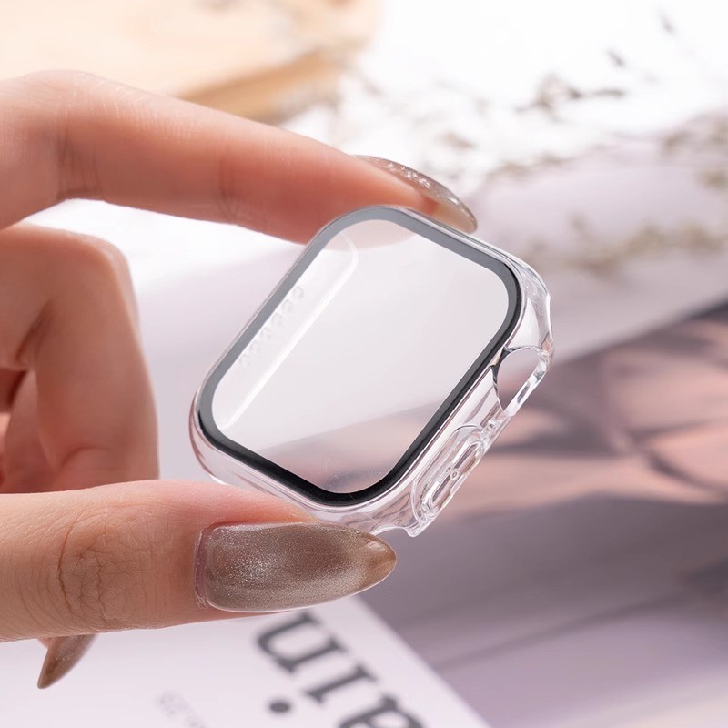 3 حزمة الزجاج + غطاء لساعة أبل - مراجعة Smartwatch Watches For Girls وسعره