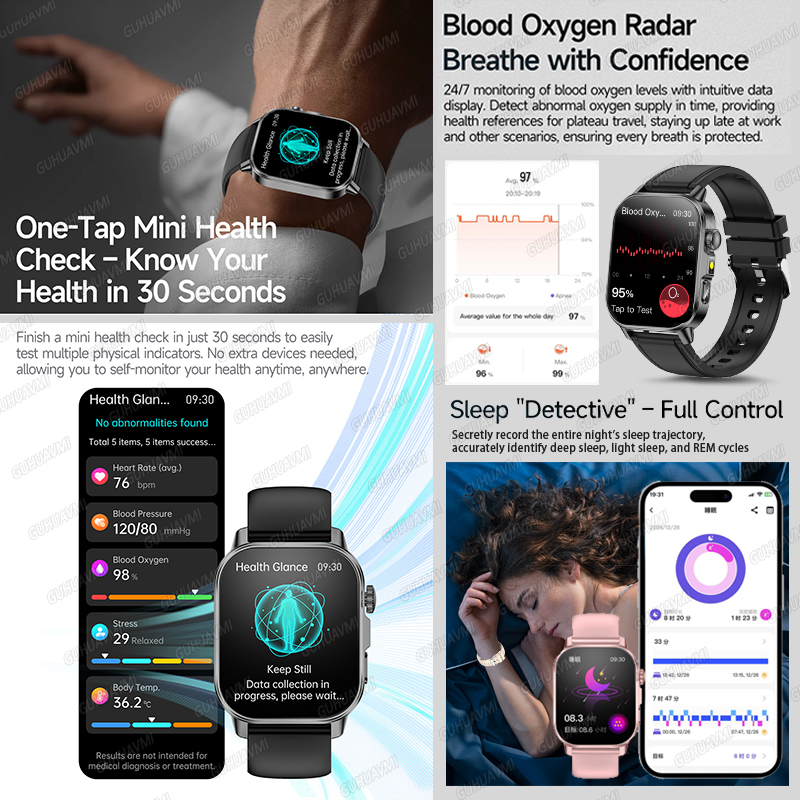 ساعة ذكية صحية جديدة 2026 مع ق - مراجعة Smartwatch Watches For Girls وسعره