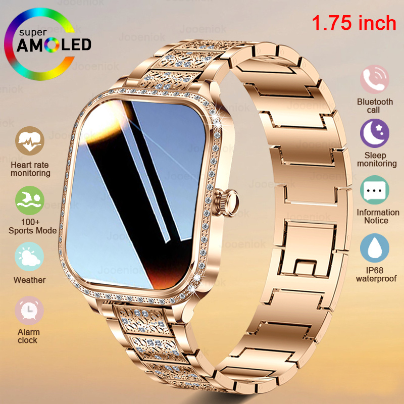 موضة جديدة للمرأة ساعة ذكية مع - مراجعة Watches Ladies Smartwatch وسعره