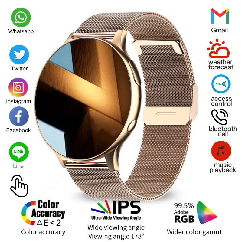 ساعة ذكية نسائية 2026 مع ميزة  - مراجعة Watches Ladies Smartwatch وسعره