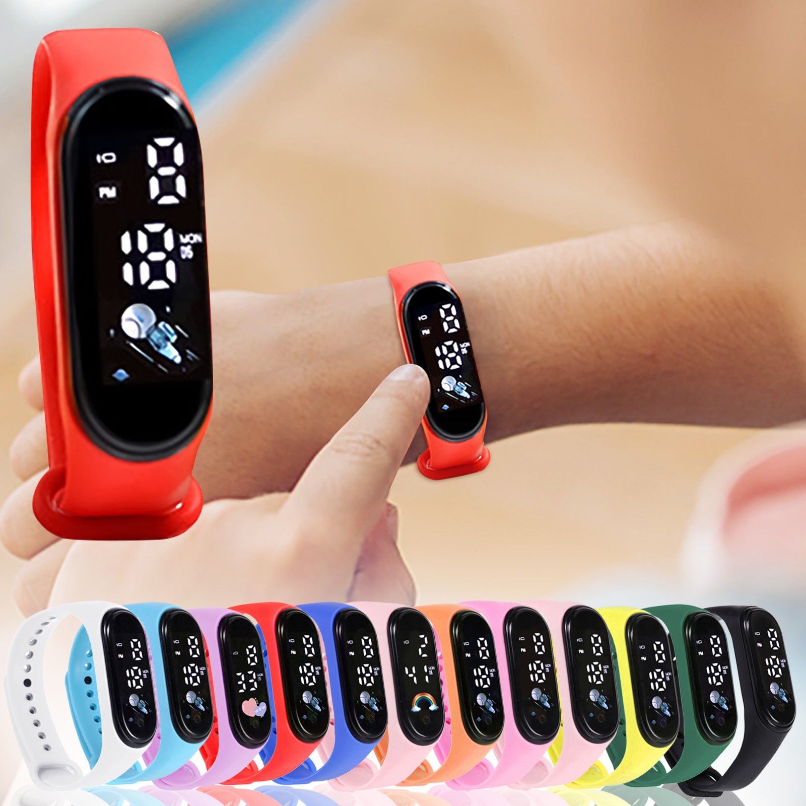 ساعة أطفال هدية عيد ميلاد للأو - مراجعة Smartwatch Digital Watches For Kid Girl وسعره
